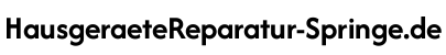 Hausgeräte Reparatur Springe
